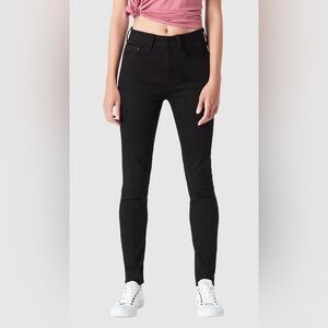 Mavi Scarlet High Rise Skinny Women's Black Jeans NWT SZ 27